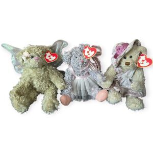 TY The Attic Treasures Collection Set Of 3 - Rafella Darlene Eva 1993 / 2001
